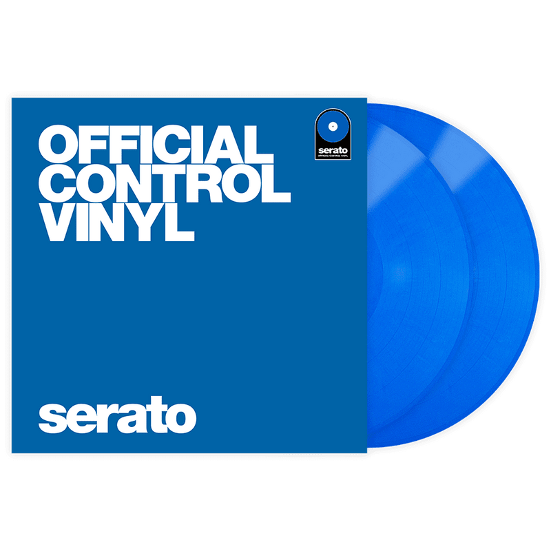 Serato Vinyl Performance Series Pair - Blue 12’ Control Vinyl Pressing - Red One Music
