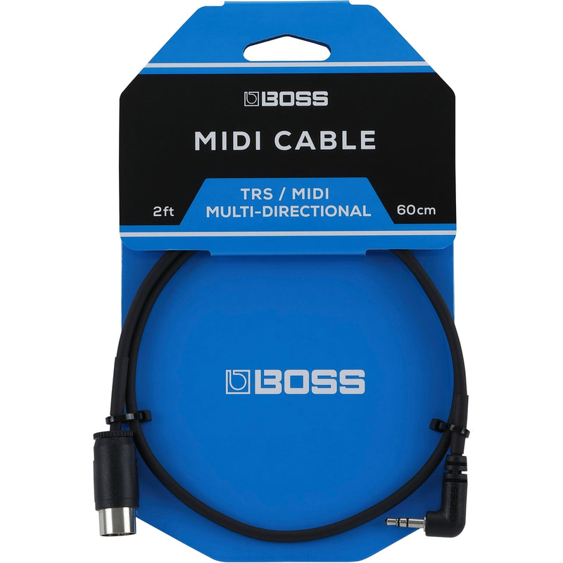 Boss BMIDI-2-35 MIDI Cable - MIDI-TRS 2 ft.