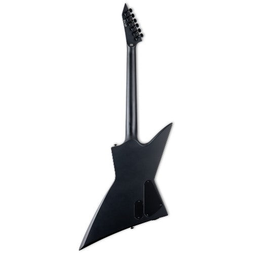Guitare électrique ESP LTD EX BLACK METAL avec micro EMG - Noir satiné pour gaucher