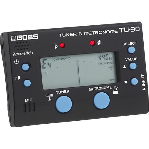 Boss Tu-30 Tuner And Metronome - Red One Music