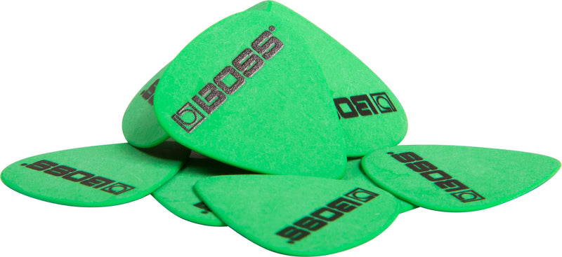 BOSS BPK-12-D88 Delrin Guitar Picks Green Medium Heavy 88 mm 12 PCS