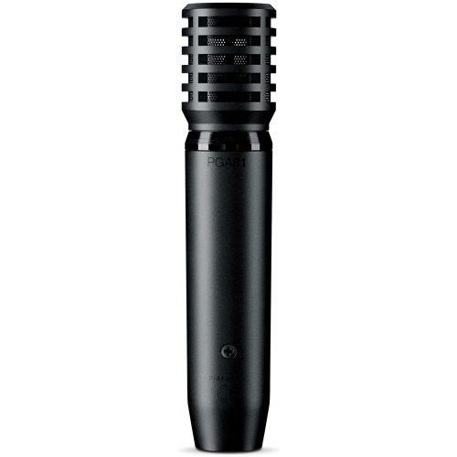 Shure PGA81-XLR Cardioid Condenser Instrument Microphone - Red One Music