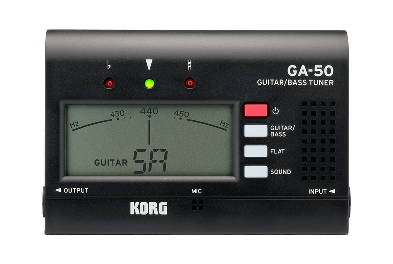 Korg GA50-KRG accordeur guitare et basse