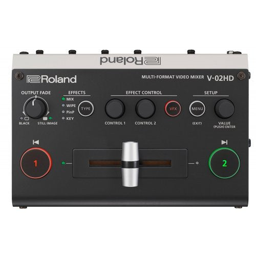 Roland V-02HD Multi-format Video Mixer - Red One Music