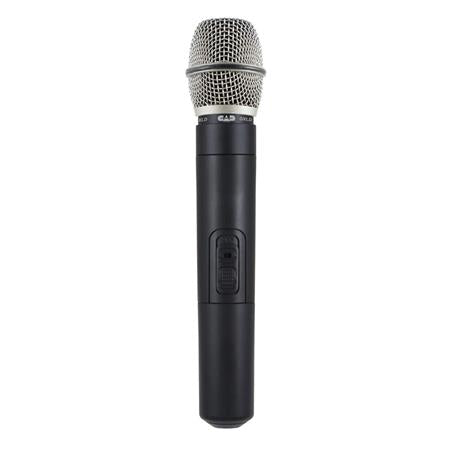 CAD Audio GXLD Supercardioid Handheld Transmitter with CADLive D38 Capsule (AI: 909.3/926.8MHz)