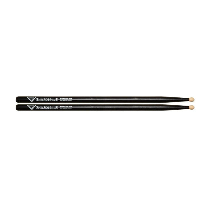 Vater VHEBP5BW Eternal Black Power 5B Wood Tip Drumsticks