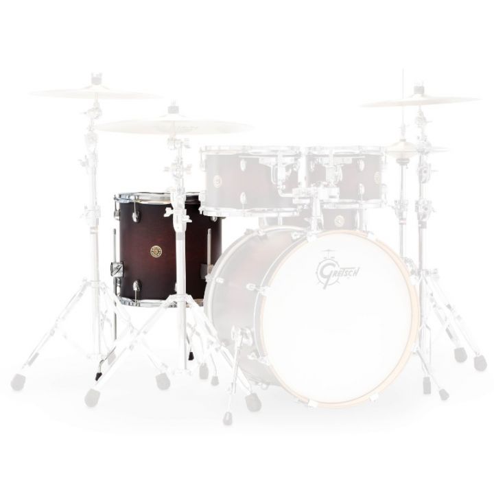 Gretsch Drums CM1-1618F-SDCB Catalina Tom au sol en érable 45,7 x 40,6 cm (Satin Deep Cherry Burst)