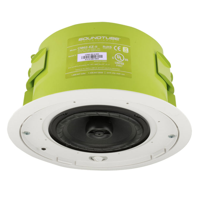 SoundTube CM62-EZ-II 2-way In Ceiling Speaker - 6" (White)