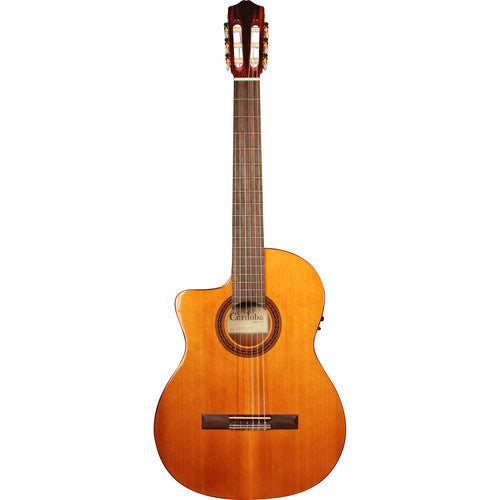 Cordoue Iberia C5-CE CD Guitare classique à chaîne de nylon gauche - Glucine élevée