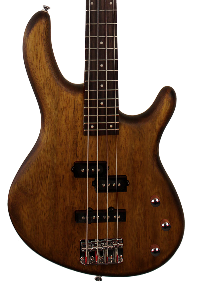 Cort ACTION-PJ-OPW Bass - Electric Bass with PJ Pickups - Open Pore