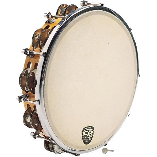 Latin Percussion CP391 Tunable Wood Tambourine - 10"