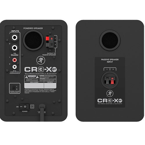 Moniteurs multimédia Mackie CR3-XBT 3'' avec Bluetooth (paire)