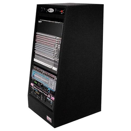 Odyssey CRS20W - 20U Carpet Studio Rack with Wheels