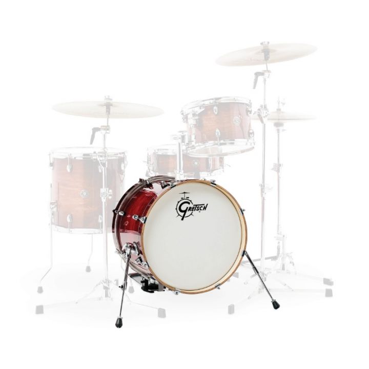 Gretsch Drums CT1-1420B-GCB Catalina Club Bass Drum (Gloss Crimson Burst) - 20" x 14"