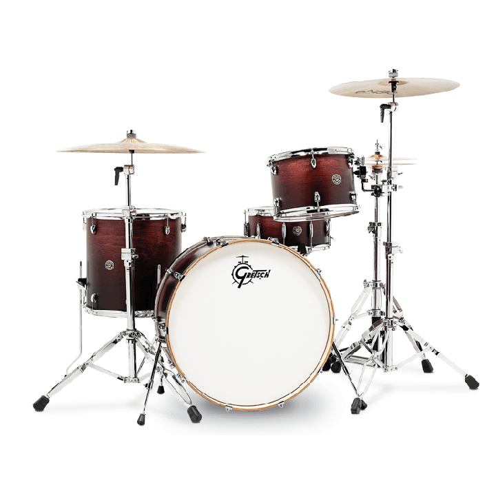 Gretsch Drums CT1-R444C-SAF Catalina Club Pack de 4 fûts (24/13/16/14sn) avec caisse claire (Satin Antique Fade)