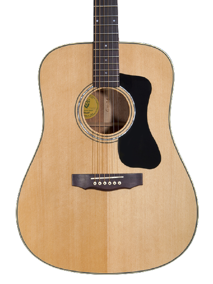 Guild WESTERLY D-140 - Dreadnought Single Acoustic Guitar - Natural Gloss