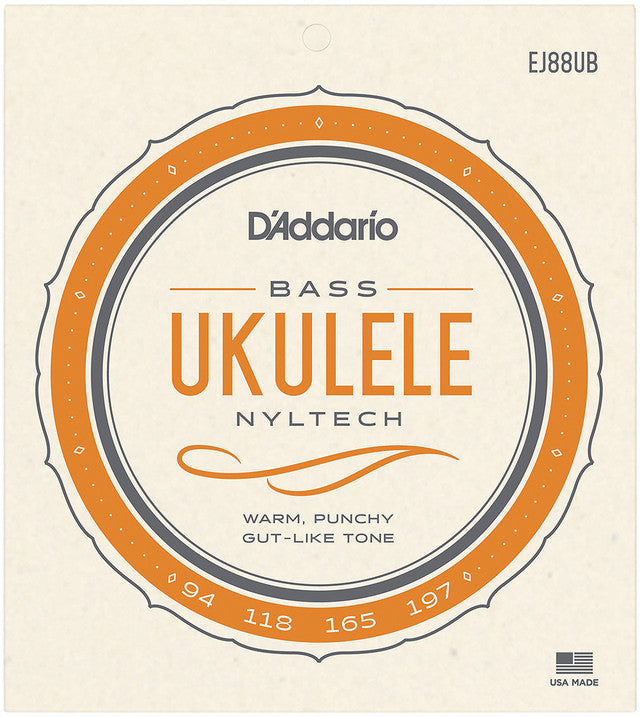 D'Addario EJ88UB Nyltech Ukulele Strings Bass