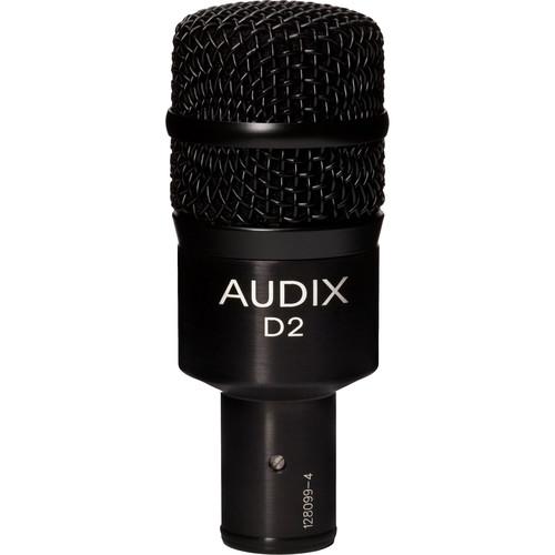 Audix D2 Dynamic Instrument Microphone - Red One Music