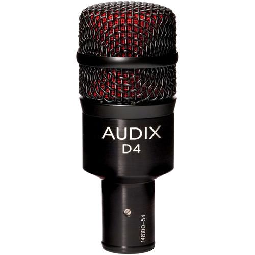 Audix D4 Instrument Microphone - Red One Music
