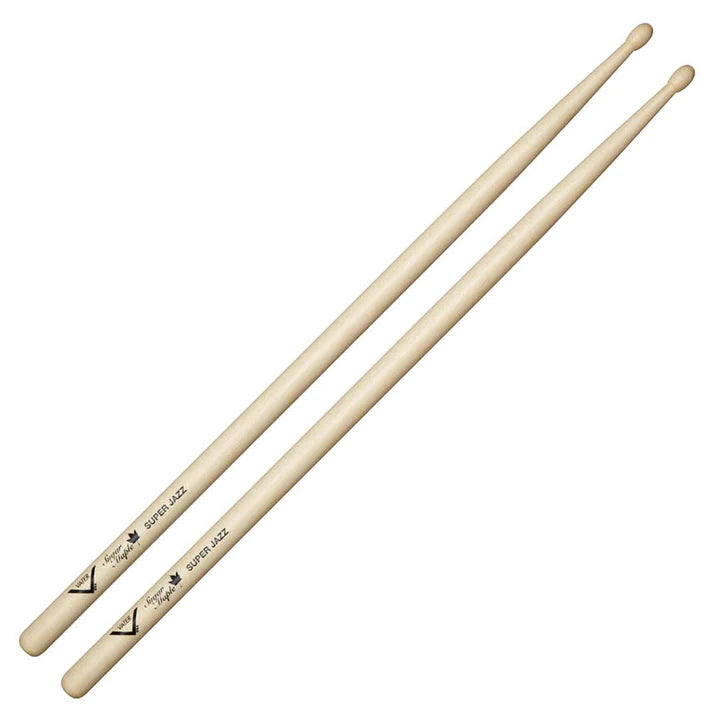 Vater VSMSJW Baguettes à pointe en bois d'érable à sucre Super Jazz