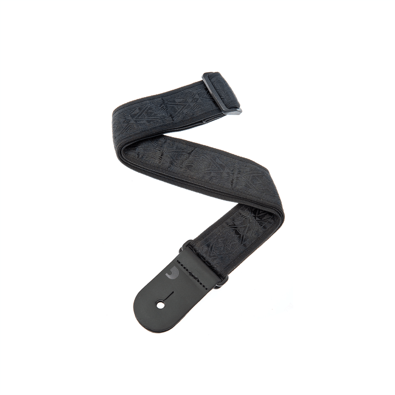 Planet Waves 50B01 Dark Side Strap Collection (Black Satin)