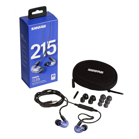 Shure SE215 Pro Special Edition Sound-Isolating Earphones (Purple)