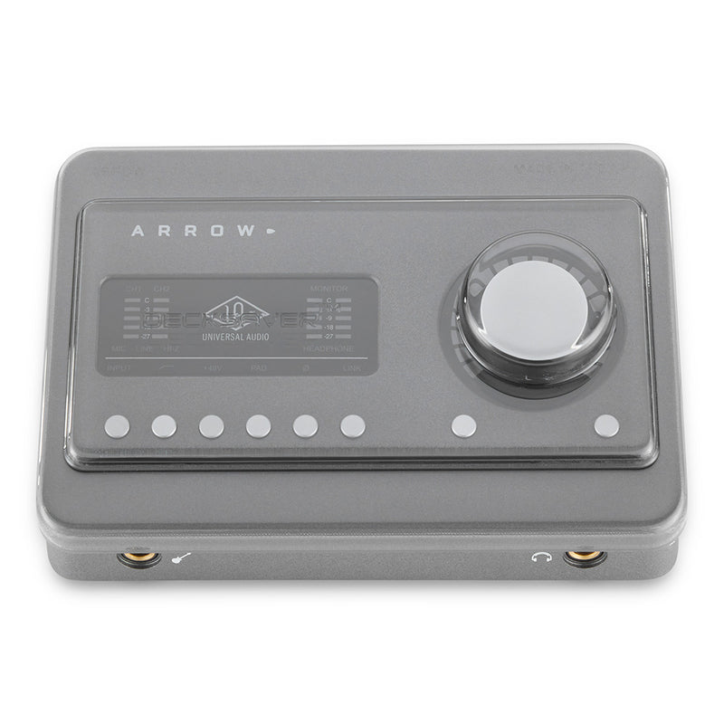 Decksaver DS-PC-ARROWSOLO Couvercle en polycarbonate pour interface audio universelle Arrow &amp; Apollo Solo 
