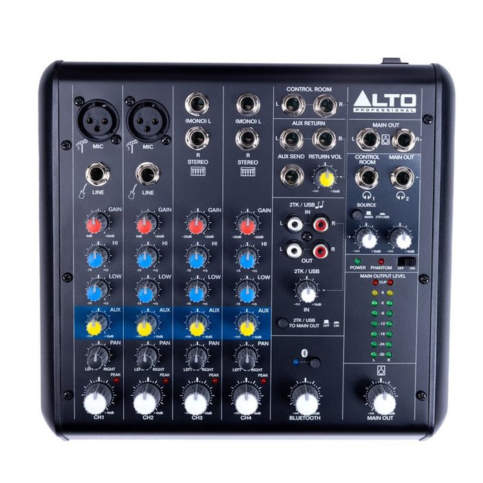 Alto TRUEMIX600XUS 6-Channel Compact Mixer w/USB and Bluetooth