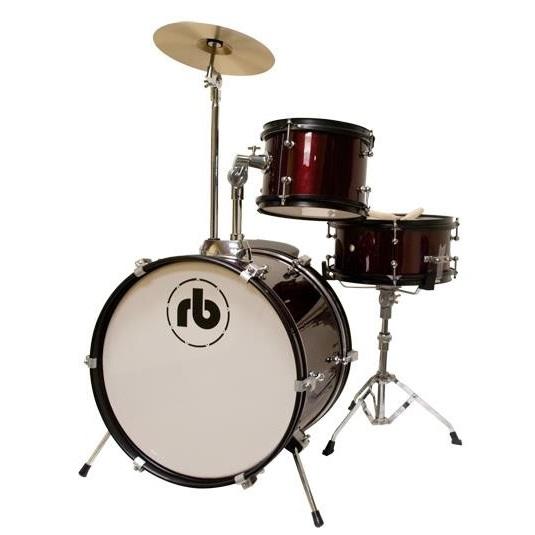 Rb Drums Rb-Jr3-Mwr 3 Piece - Red Wine - Red One Music
