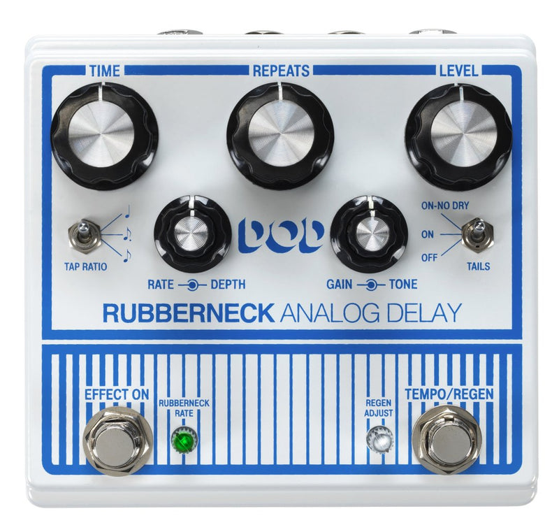 DOD RUBBERNECK Analog Delay Pedal