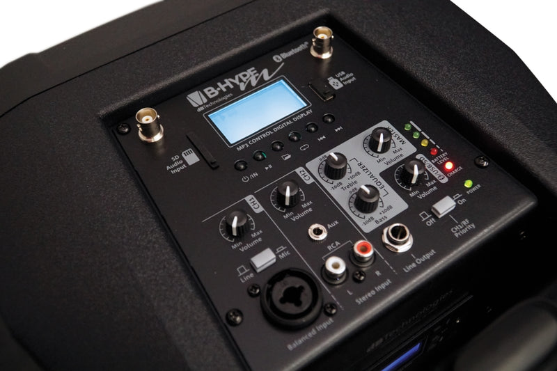 Db Technologies B-Hype-M-BT Système de sonorisation portable avec émetteur de poche