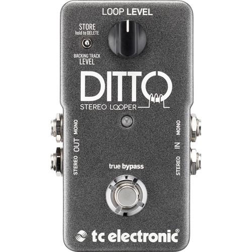 Tc Electronic Ditto Stereo Looper Looper Pedal - Red One Music