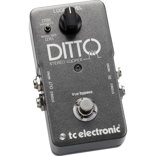 Tc Electronic Ditto Stereo Looper Looper Pedal - Red One Music
