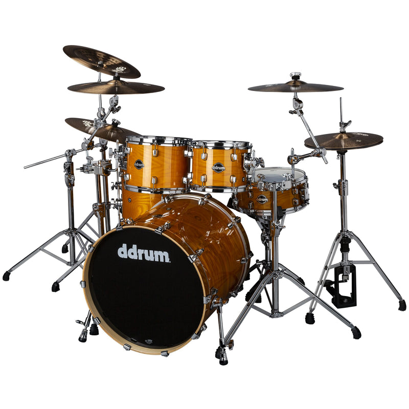 DDrum DOMINION Birch 5-Piece Shell Pack With Ash Veneer (Gloss Natural)
