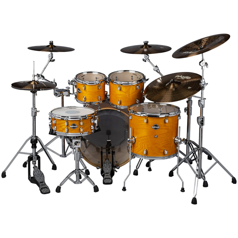 DDrum DOMINION Birch 5-Piece Shell Pack With Ash Veneer (Gloss Natural)