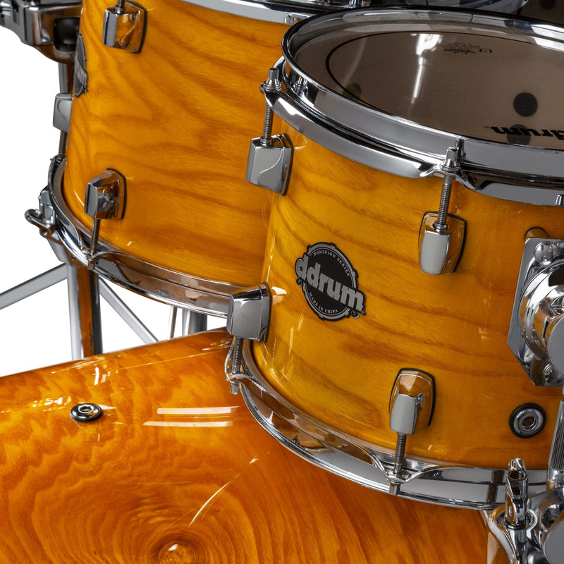 DDrum DOMINION Birch 5-Piece Shell Pack With Ash Veneer (Gloss Natural)
