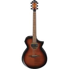 Ibanez AEWC400AMS Acoustic-Electric Guitar (Amber Sunburst)