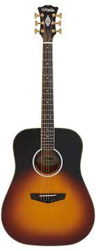 D'Angelico DAED300VSNGP2 Excel Lexington Series Guitare électrique acoustique (coucher de soleil d'automne)