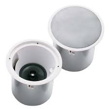 Electro-Voice EVID C8.2HC Pair 8 Coaxial Installation Speaker For High Ceiling high Reverberation Rooms