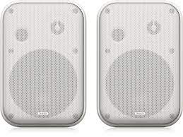 Tannoy VMS 1-WH Versatile 2-way Compact Install Monitors - 5" (White)