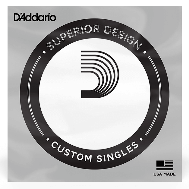 D'Addario FT036 SEMI-FLAT Phosphor Bronze acoustique Guitare Single String .036