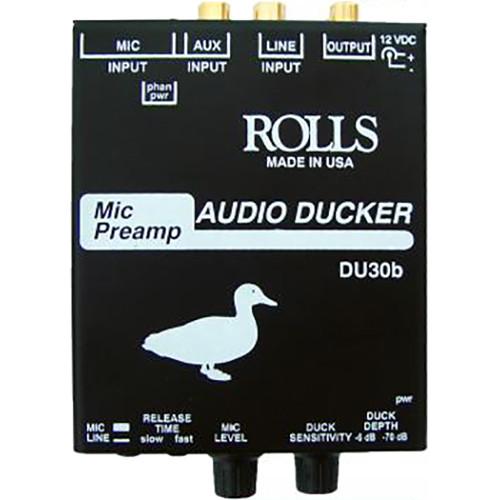 Rolls Du30B Audio Ducker With Microphone Preamp - Red One Music