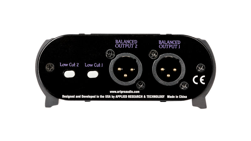 ART DRP Dual RP Preamp for Dynamic and Ribbon Microphones