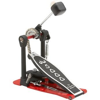 Dw Drum Workshop DWCP5000ADH Single Heel-Less Kick Pedal - Red One Music