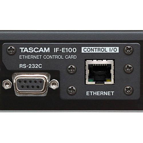 Tascam IF-E100 Ethernet Control Card For Cd-400U - Red One Music