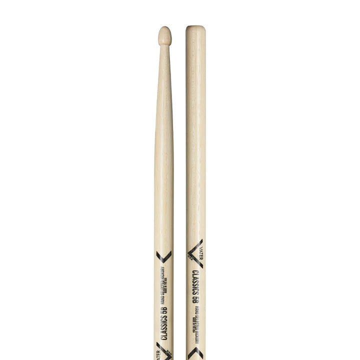 Vater VHC5BW Classics 5B Wood Tip Drumsticks