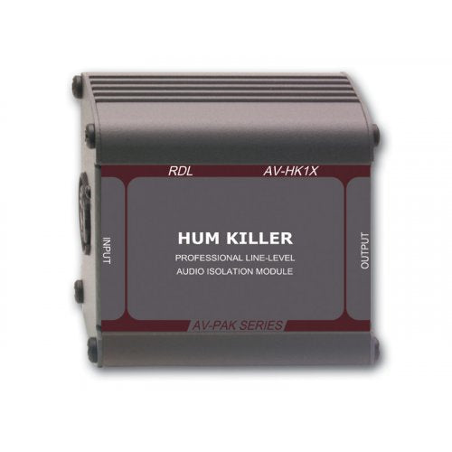 RDL AV-HK1X Mono Audio Isolation Transformer