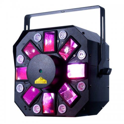 American DJ Stinger Ii 24W Led 3-In-1 Effect Light - Red One Music