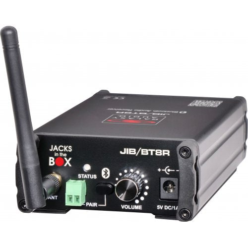 Galaxy Audio JIB/BT8R Stereo Bluetooth Receiver - Red One Music