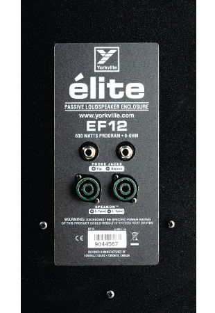Yorkville EF12 Elite Series Passive Loudspeaker - 12"